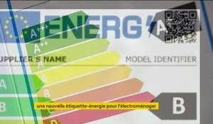 Électroménager : une étiquette énergie plus simple et plus exigeante arrive