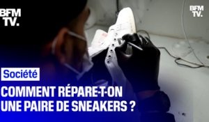 Comment répare-t-on une paire de sneakers ?