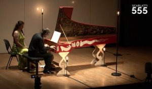 Scarlatti : Sonate pour clavecin en Mi Majeur K 136 L 377, par Miklós Spányi - #Scarlatti555