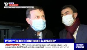 Affrontements à Lyon: "Au moins trois interpellations ont eu lieu", selon le préfet délégué pour la défense et la sécurité