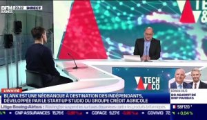 Simon Parisot (Blank) : Blank est une néobanque à destination des indépendants, développée par le start-up studio du Groupe Crédit Agricole - 04/03