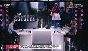 Le monde de Macron : Pouvoir aller dans un Sephora et pas dans un musée, "incohérent" selon Gabriel Attal - 09/03