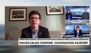 Pierre-Henri Dumont : « Nous ne serions pas dans cette situation si nous avions pu avoir notre juste nombre de doses qui ne nous a pas été accordé avant de se retrouver confinés »