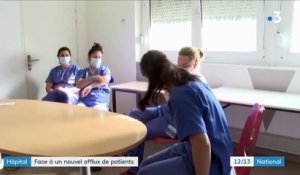 Covid-19 : les hôpitaux sous haute tension en Ile-de-France