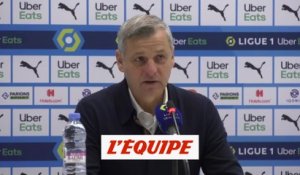 Genesio : «On ne méritait pas de perdre» - Foot - L1 - Rennes