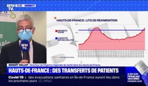 Benoît Vallet, directeur de l'ARS des Hauts-de-France: "Nous sommes dans une situation où la tension est très grande"