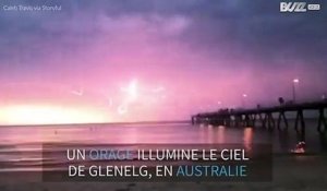 Un orage spectaculaire frappe l'Australie