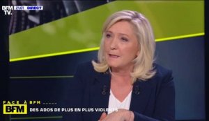 Pour Marine Le Pen, "Éric Dupond-Moretti, c'est madame Taubira sans la poésie"