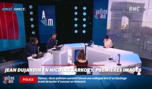 #Magnien, la chronique des réseaux sociaux : Jean Dujardin en Nicolas Sarkozy, premières images - 12/03