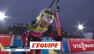 Eckhoff remporte la poursuite à Nove Mesto - Biathlon - CM (F)