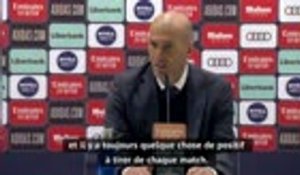 27e j. - Zidane : "Le plus important est de rester dans la bataille pour le titre"