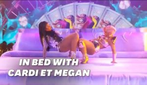 Cardi B et Megan Thee Stallion partagent le même lit aux Grammy Awards