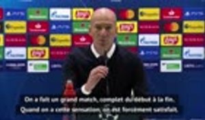 8es - Zidane : "Ce sera de plus en plus difficile"