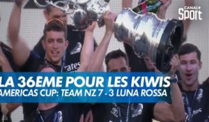 Team New Zealand remporte la 36e Coupe de l’America