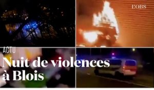 Blois subit une nuit de violences urbaines après un accident de voiture