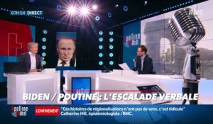 Nicolas Poincaré : Biden/Poutine, l'escalade verbale - 19/03