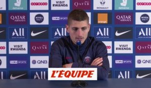 Verratti : « Lyon, Lille, le Bayern, c'est un moment clé » - Foot - L1 - PSG