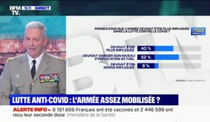 Lutte anti-Covid: "S'il fallait faire des efforts supplémentaires, nous le ferions", assure le chef d'État-Major des Armées