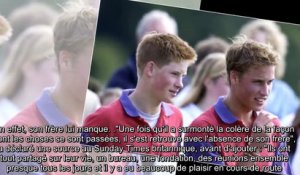 Prince William malgré la tourmente « son frère Harry lui manque »