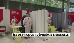 Ile-de-France : l'épidémie s'emballe