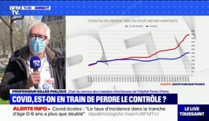 Covid-19: le Pr Gilles Pialoux estime que la situation est "hors de contrôle" en Ile-de-France