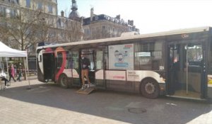 Les bus TCAT transformés pour la campagne de dépistage mobile à Troyes et dans l'agglo.