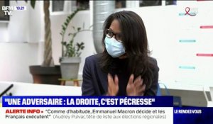 Audrey Pulvar sur les régionales: "J'ai une adversaire, c'est la droite et c'est Valérie Pécresse"