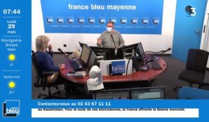 La matinale de France Bleu Mayenne du 29/03/2021