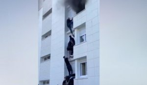Nantes : des jeunes escaladent un immeuble pour sauver un couple et son bébé de 6 mois d’un incendie