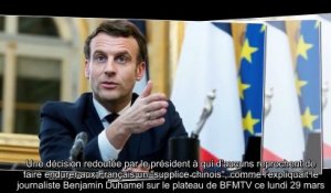 « Pas de supplice chinois », Emmanuel Macron au pied du mur