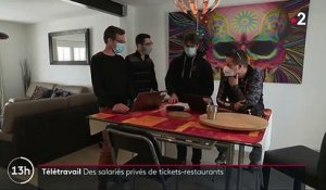 Télétravail : des salariés privés de tickets-restaurants