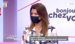Marlène Schiappa : "Je ne suis pas favorable à l'interdiction du voile aux accompagnants scolaires"