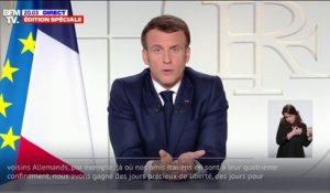 Emmanuel Macron sur les mesures prises fin janvier: "Nous avons bien fait"
