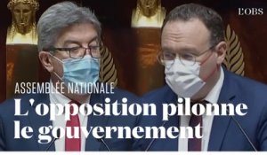 Macron et Castex s'autocongratulent, l'opposition s'insurge à l'Assemblée