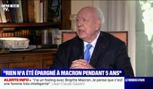 Jean-Claude Gaudin sur Emmanuel Macron: "Rien ne lui a été épargné pendant 5 ans (...) De ce côté-là, j'ai de la sympathie pour lui"