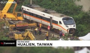 Taïwan pleure les victimes d'une de ses pires catastrophes ferroviaires