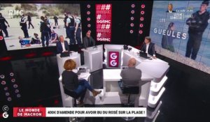 Le monde de Macron : 400 euros d'amende pour avoir bu du rosé sur la plage ! - 06/04