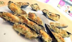 Moules farcies et gratinées