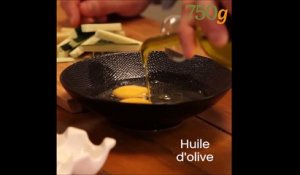 Frites de courgette