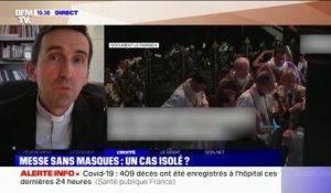 Messe sans gestes barrières à Paris: la "fermeture provisoire" de l'église peut "être envisagée", selon le porte-parole de la Conférence des Évêques de France