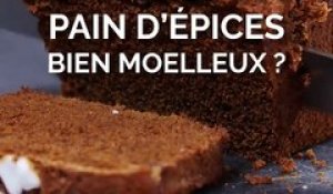 Pain d’épices maison au sucre perlé