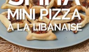 Sfiha, mini pizza à la libanaise