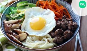 Le vrai Bibimbap coréen