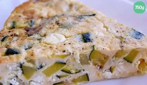 Clafoutis courgettes-feta