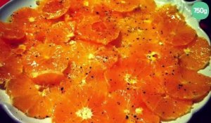 Salade d'oranges aux épices