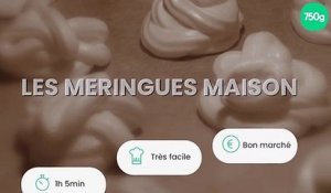 Les meringues maison