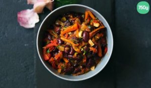 Chili végétarien facile et rapide au Cookeo