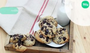 Cookies aux pépites de chocolat et sucre de canne complet