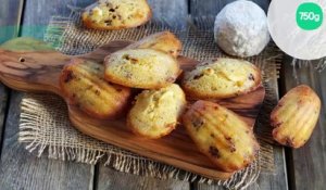 Madeleines salées au Crottin de Chavignol, tomates séchées et thym