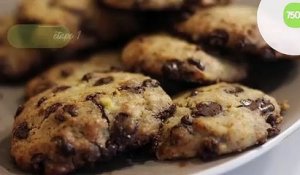Biscuits à la banane et au chocolat vegan sans gluten